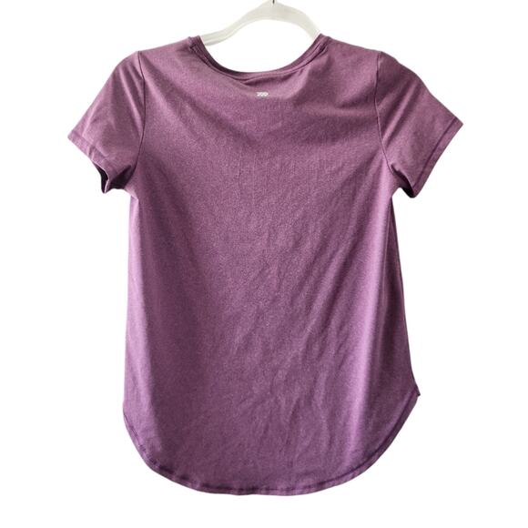 All in Motion Womens Workout Short Sleeve Shirt XS Xsmall Purple Athletic Gym - Picture 2 of 4